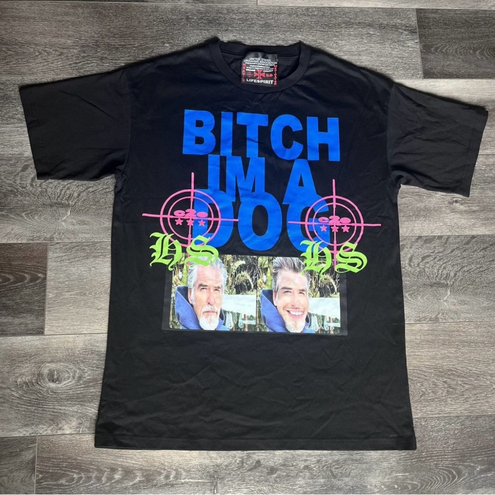 HAUNTED STARBUCKS “B*TCH IM A DOG” TSHIRT
